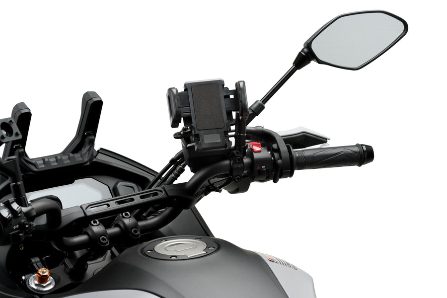 SYM SYMPHONY SR 50 [2025] – Matkapuhelinteline ja suojakotelo – Musta
