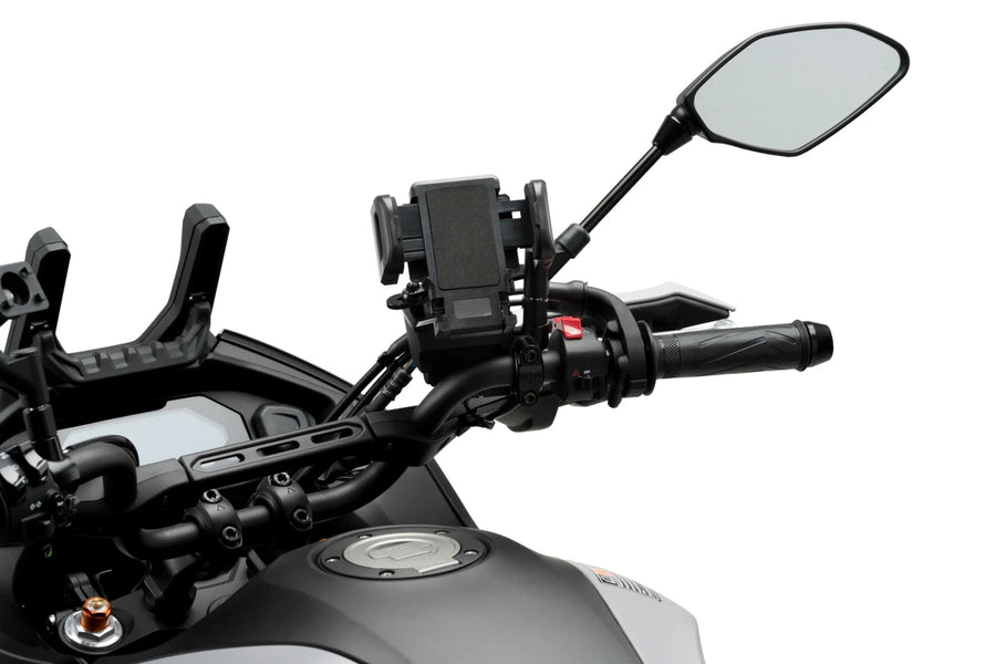 SYM SYMPHONY SR 50 [2025] – Matkapuhelinteline ja suojakotelo – Musta