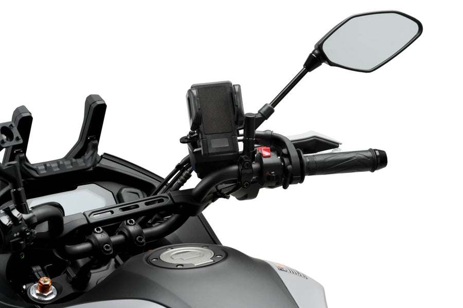 SYM SYMPHONY SR 50 [2025] – Matkapuhelinteline ja suojakotelo – Musta