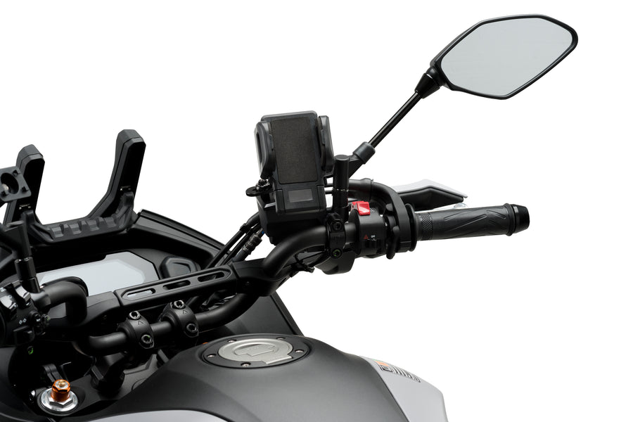 SYM SYMPHONY SR 50 [2025] – Matkapuhelinteline ja suojakotelo – Musta