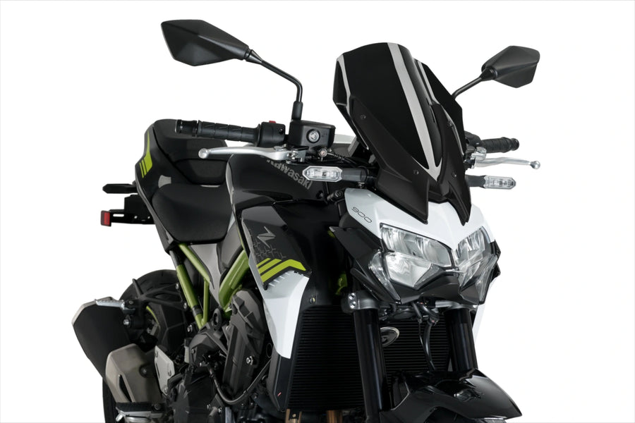 KAWASAKI Z 900 SE [2024] - New Generation Touring Windschild | Schwarz | PUIG 3841N