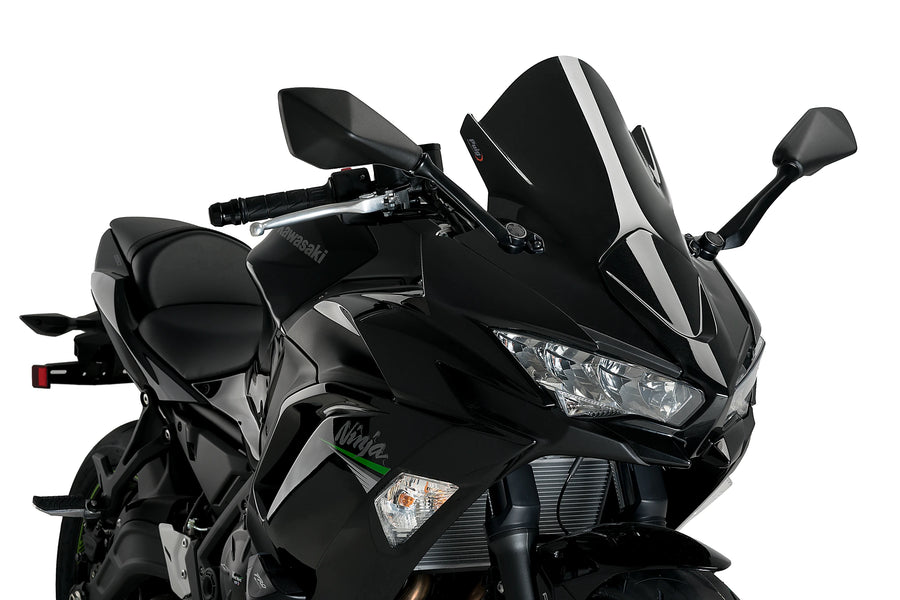 KAWASAKI NINJA 650 [2025] - Z-Racing-Scheibe | Schwarz | PUIG 3881N