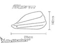 Ducati DS 900 [BARKBUSTERS] – STORM hand protectors for 22 mm handlebars