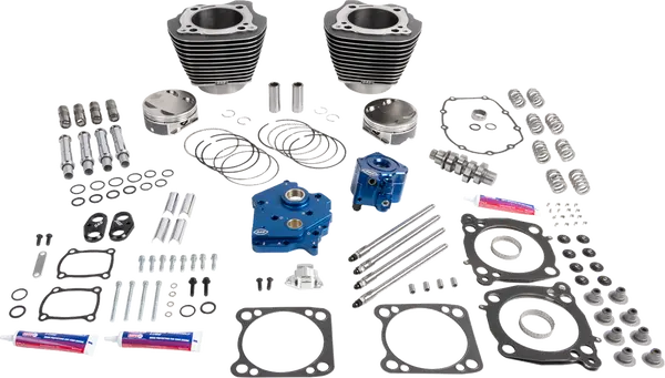 Harley-Davidson FXBB 1923 Softail Street Bob 117 [2026] - 132" Power Package Motorleistungs-Kit – Oberfläche: Black Granite – Bild 2