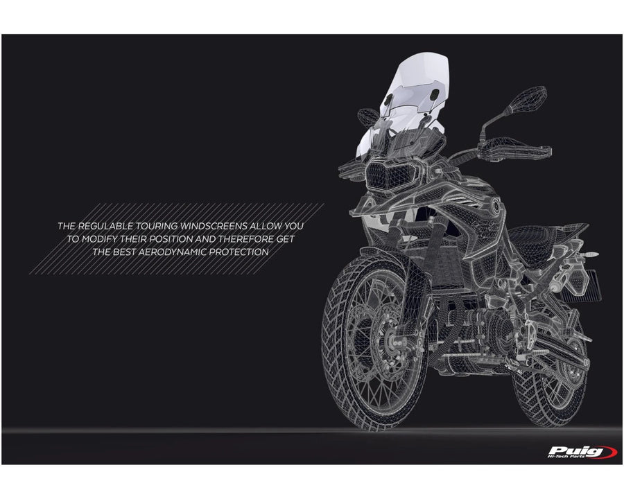 BMW F 800 GS [2025] – Verstellbare Scheibe – Getönt