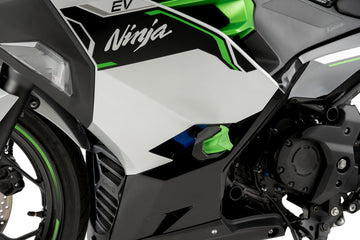 KAWASAKI NINJA E-1 [2025] – Crash Pads R19 – musta
