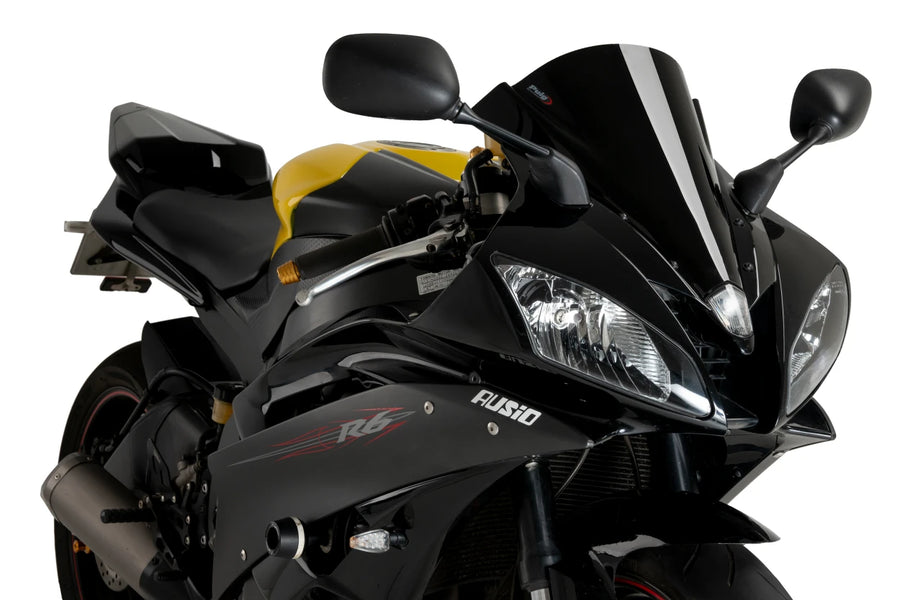 YAMAHA YZF-R6 [2007] – Racingscheibe – Stark getönt