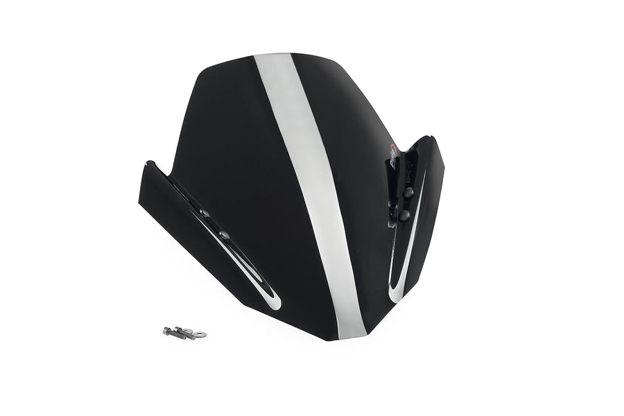 YAMAHA FZ1 [2015] - New Generation Sport Windschild | Schwarz | PUIG 4119N