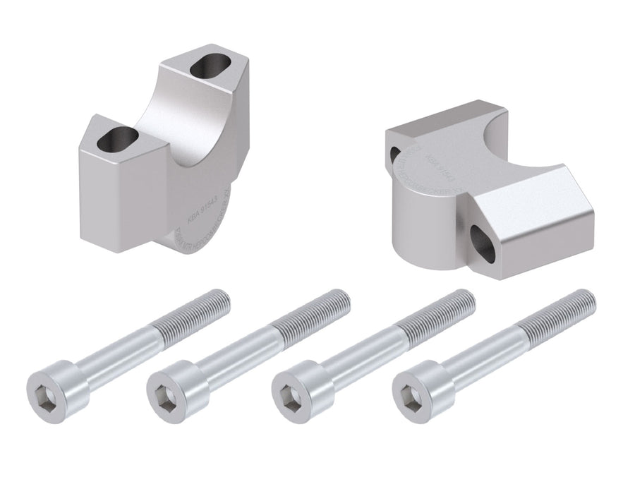 Honda ADV 350 [2022-2026] - handlebar riser 30 mm / Ø 28.6 mm / silver