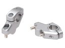 Honda CB 500 [1993-1997] - handlebar risers 30/21 mm / Ø 22.2 mm / silver