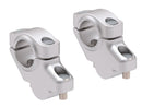 KTM 1290 Super Duke R [2014-2019] - handlebar risers 30/21 mm / Ø 28.6 mm / silver