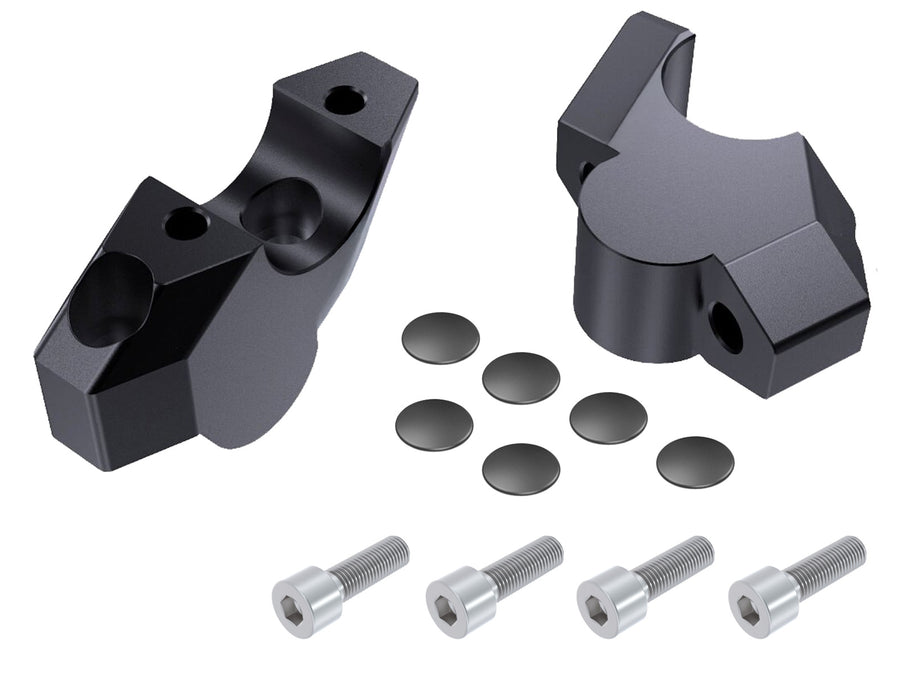 Honda X-ADV [2025-2026] - handlebar risers 30/21 mm / Ø 28.6 mm / black