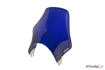YAMAHA YBR 125 [2016] - Naked Verkleidungsscheibe Windschild | Blau | PUIG 4320A