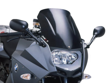 BMW F 800 ST [2006] – touring-ikkuna – voimakkaasti sävytetty