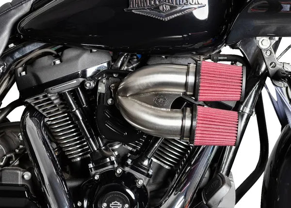 Harley-Davidson FLRT 1868 Freewheeler 114 [2025] - Tuned Induction Luftfilterkit – Oberfläche: Silber – Bild 7