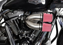 Harley-Davidson FLHTCUTG 1868 Tri Glide Ultra 114 [2025] - Tuned Induction Luftfilterkit – Oberfläche: Silber – Bild 2