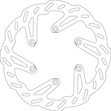 GAS GAS EC 515 [2008-2009] - Front brake disc
