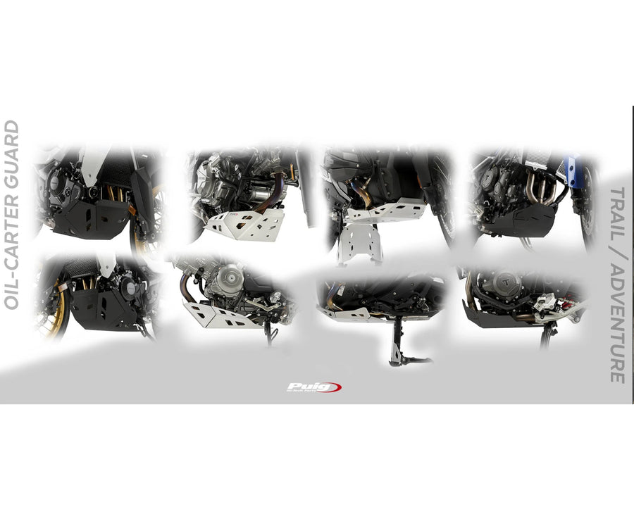 KAWASAKI KLR 650 [2025] – Motor Schutz – Schwarz