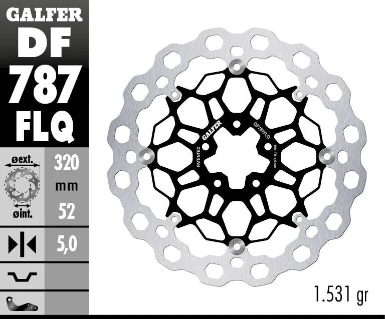 Ktm 890 Duke R [2023] - Cubiq floating brake disc - picture 2