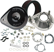 Harley-Davidson Xl 883 R Roadster [2004, 2009-2010, 2013] - Sidekick Luftfilter-Kit – Oberfläche: Schwarz – Bild 1