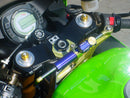 Kawasaki ZX-6 R, ZX-6 RR [HYPERPRO] - Ohjauspellin kiinnityssarja, kulta (MK-KA06-T004)