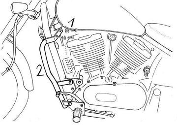 Kawasaki VN 800 Classic [1996-1999] - Motorisuojauspalkki