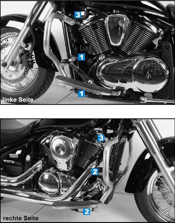 Kawasaki VN 900 Classic [2006-2017] - Motorisuojauspalkki