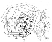 Default Title Yamaha FZS 1000 FAZER [2001-2005] - Motor protection bar