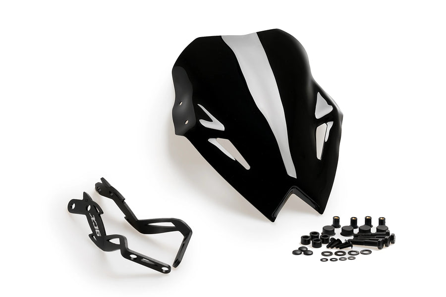 YAMAHA XJ6 SP [2016] - New Generation Sport Windschild | Schwarz | PUIG 5026N