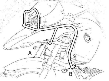 BMW R 1150 GS [2000-2004] - Tankin suojauspalkki
