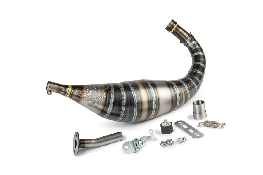 Beta RR SM 50 2T - Exhaust R/T 80-90 Black / Purple