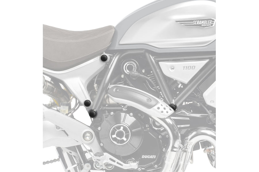 DUCATI SCRAMBLER 1100 [2020] – Verkleidungsaufsätzte – Schwarz