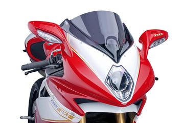 MV AGUSTA F4 2010-2018 / F4 RR 2013-2018 - Z racing screen | Heavily toned | PUIG 5256F