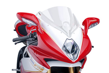 MV AGUSTA F4 2010-2018 / F4 RR 2013-2018 - Z racing screen | Clear | PUIG 5256W