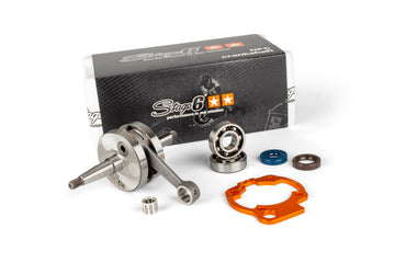 Beta RR Track 50 2T - crankshaft HPC cylinder base spacer 45mm stroke