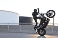 Harley-Davidson XL 1200 T Sportster Superlow [2018-2019, 2018-2020] - Cubiq™ jarrulevy - pinta: musta, kromi - kuva 12