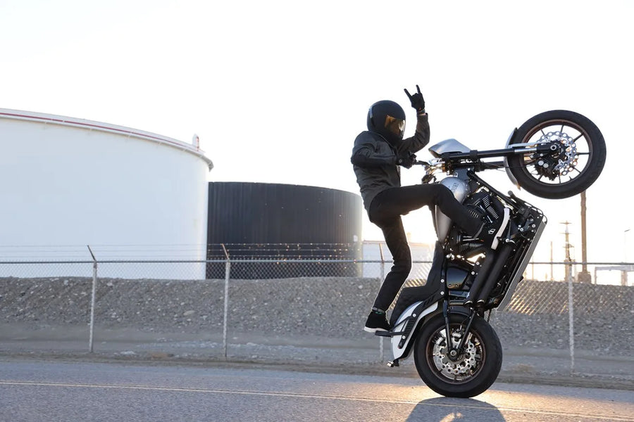 Harley-Davidson XL 1200 T Sportster Superlow [2018-2019, 2018-2020] - Cubiq™ jarrulevy - pinta: musta, kromi - kuva 4