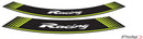 PUIG Racing Rim Edge Sticker - Universal | Green | PUIG 5531V