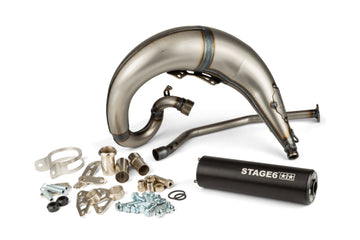 Derbi Senda X-Treme SM '05 - '10 50 2T D50B0 - Pakokaasu Streetrace CNC musta
