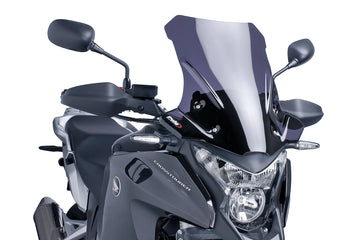 TRIUMPH BONNEVILLE T 120 BLACK [2025] - touring screen | Heavily toned | PUIG 5993F