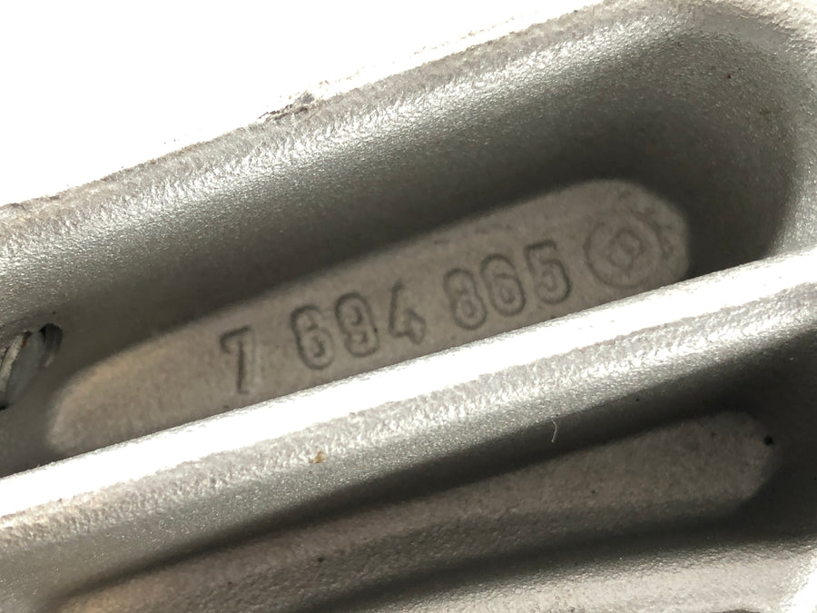 BMW F 800 S [2007] - haarukkasillan perspektiivikuva ylhäältä