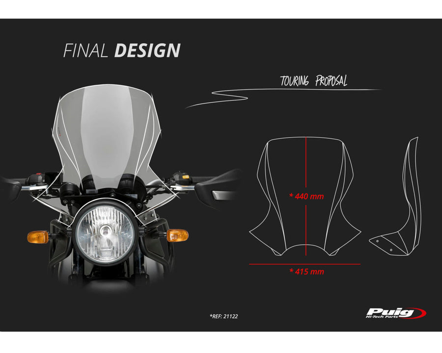 ROYAL ENFIELD HIMALAYAN 410 [2023] – Touring Screen – sävytetty