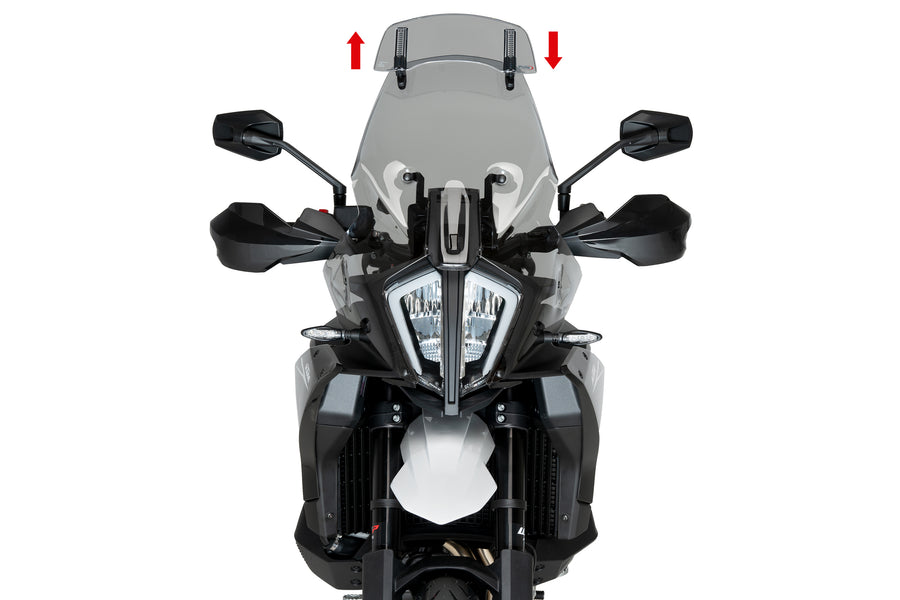 KTM 890 SMT [2025] – touring näyttö spoilerinäytöllä – läpinäkyvä