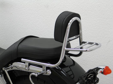 Triumph America [2007] - Sissy Bar Rohrista tyynyllä ja matkatavartelloilla
