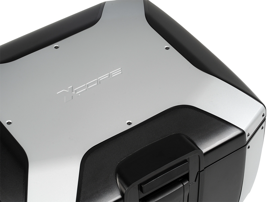 Suzuki V-Strom 800 DE [2023-2026] - Smartrack set with Xcore top case silver/black
