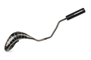 Aprilia RX Enduro 50 2T D50B0 [2007–] - Exhaust 80 - 90 blue / black