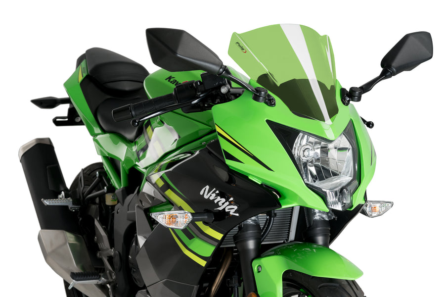 KAWASAKI NINJA 125 [2024] – Z-Racing Screen – musta