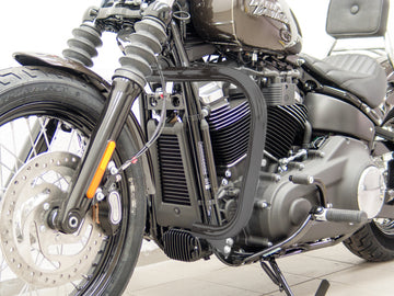 Harley Davidson Softail (Milwaukee -Keight 107/114) [2018] - Suojapalkki, iso versio, joka on valmistettu 38 mm: n putkesta, kartiomainen muoto, musta