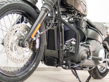 Harley Davidson Softail (Milwaukee -Keight 107/114) [2018] - Suojapalkki, valmistettu 32 mm: n putkesta, musta