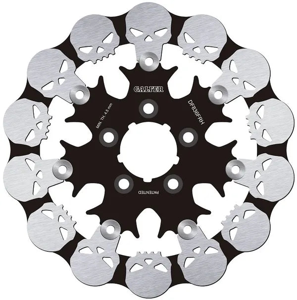 Harley-Davidson FLHXSE3 1800 Street Glide CVO [2012] - Floating brake disc Skull - Image 3